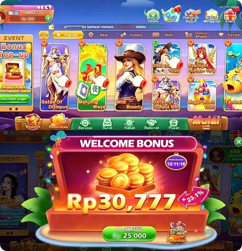 putarmega Resmi - Unduh APK
