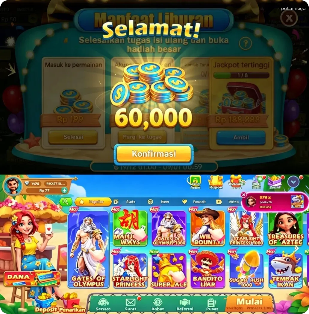 putarmega Masuk - putarmega Resmi